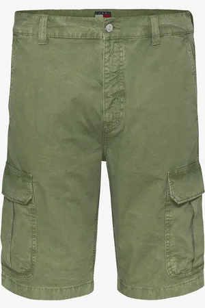 Tommy Hilfiger Straight fit korte cargobroek met logo