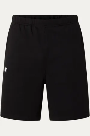 AAPE Straight fit korte joggingbroek met logo