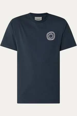 Foret Nova T-shirt van biologisch katoen met logo- en backprint