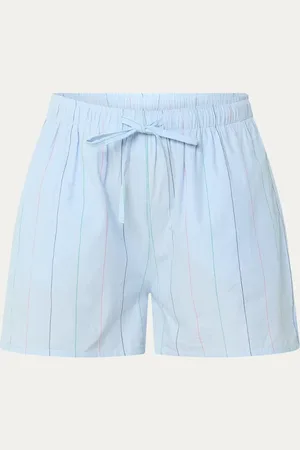 BY-BAR Isa high waist korte broek met streepprint