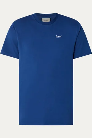 Foret Still T-shirt van biologisch katoen met logo- en backprint