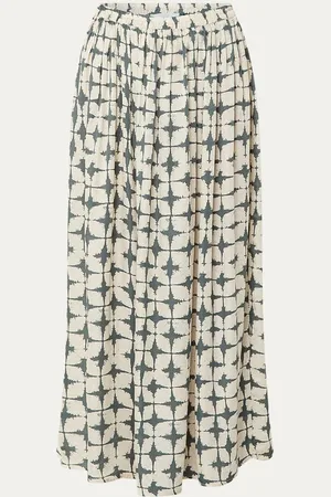 BY-BAR Nina maxi rok met print