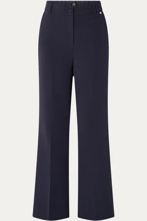 Josh V Kate high waist wide fit pantalon met steekzakken