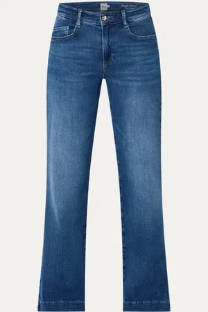 Brax Maine high waist flared jeans met steekzakken