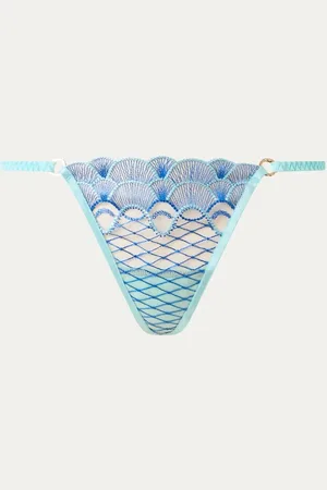 BlueBella Elina string met borduring