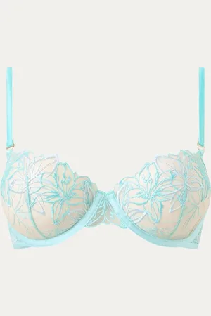 BlueBella Lilly beugel bh met bloemborduring