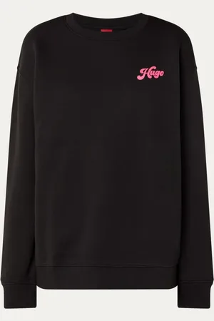 HUGO BOSS Sweater met logo- en backprint