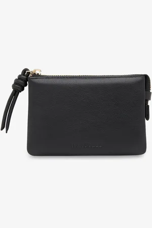 Whistles Clutch van leer