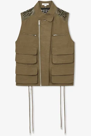 Reiss Grace gilet met klepzakken
