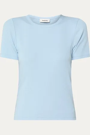 Modstrom Igor T-shirt met ribstructuur