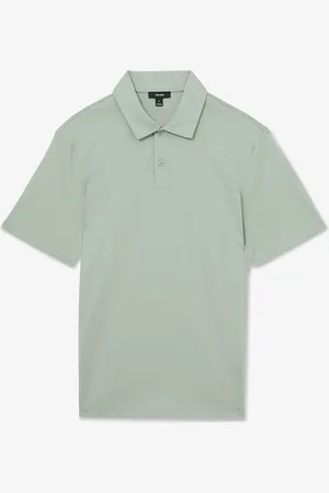 Reiss Earl slim fit polo met stretch