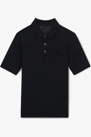Reiss Nelson slim fit polo met borstzak