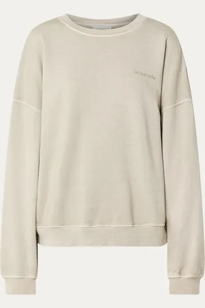 Modstrom Niarn sweater van biologisch katoen met logo