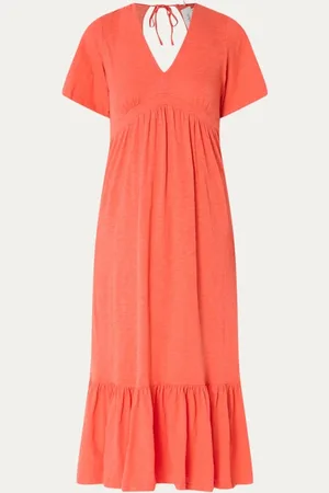 Bash Victoria midi tuniekjurk met volant