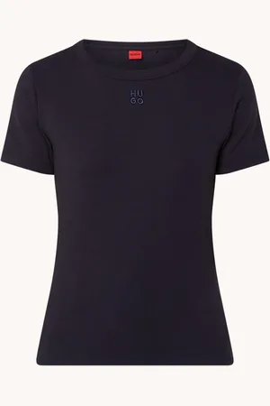 HUGO BOSS Deloris T-shirt met logoborduring