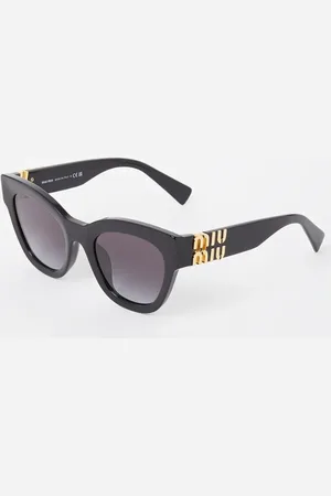 Miu Miu MU 01YS BLK SHN BLU
