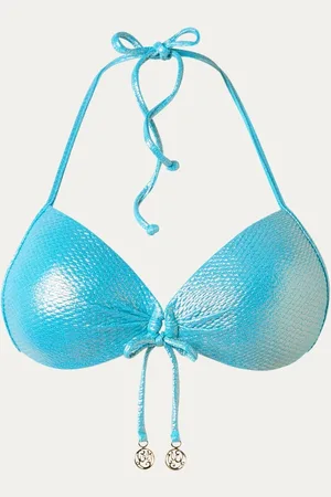 Luli Fama Push-up bikinitop met lurex