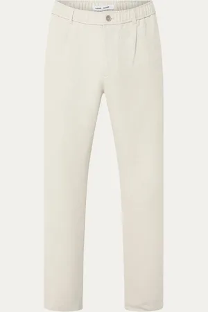 Samsøe Samsøe Bertil straight fit chino met steekzakken