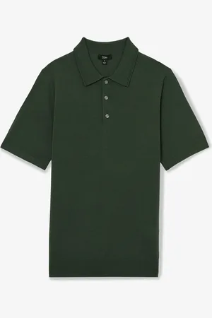 Reiss Manor regular fit polo van merino wol