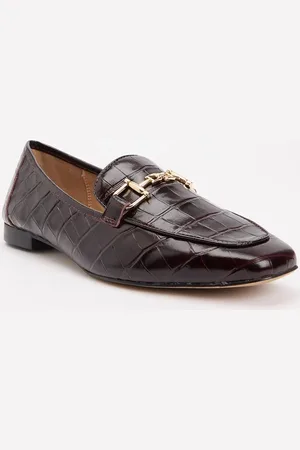 Dune Grained loafer met horsebit