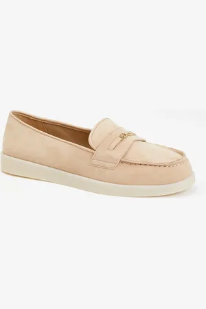 Dune Graciela loafer van suède