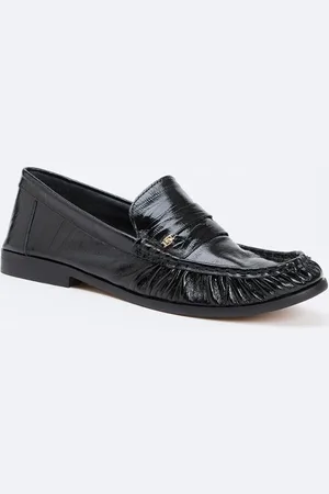 Dune Grisella loafer van suède