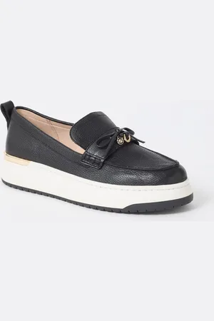 Dune Glide loafer van leer