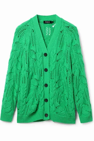 Desigual Oversized opengewerkt vest