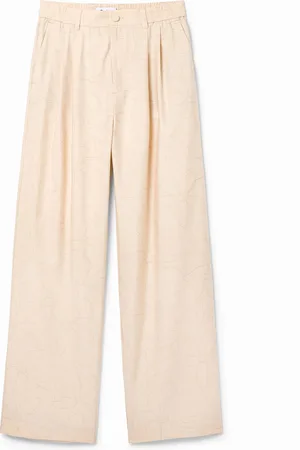 Desigual Gebloemde pantalon