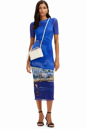 Desigual Lange tulen jurk M. Christian Lacroix