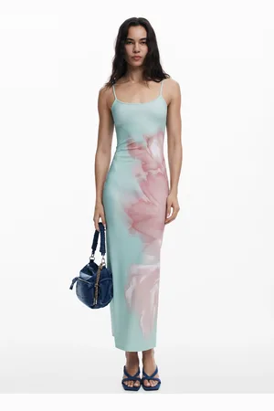 Desigual Midijurk met bloemenprint