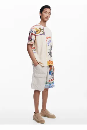 Desigual Cargo bermuda met postzakken