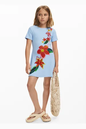 Desigual Kort bedrukte jurk