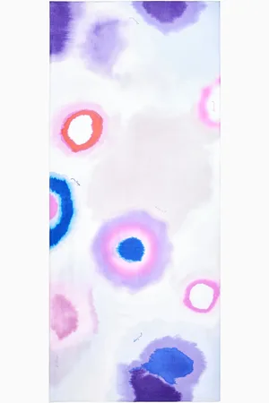 Desigual Rechthoekige aquarel sjaal