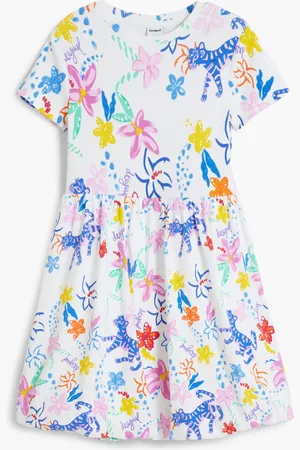 Desigual Kort bedrukte jurk