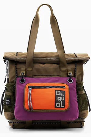 Desigual Grote Voyager rugzak met meerdere posities