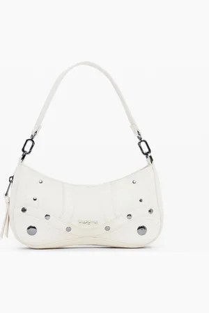 Desigual Kleine tas met borduursels in leerlook