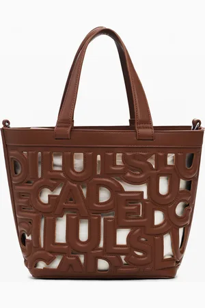 Desigual Kleine tas met geperforeerde letters