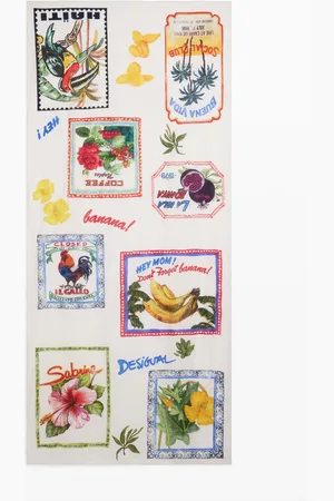 Desigual Sjaal met stempels