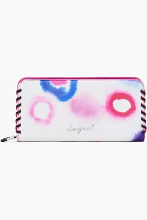 Desigual Detachable elongated Tie-Dye wallet