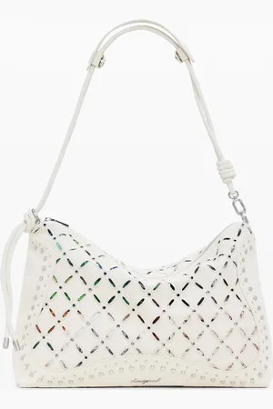 Desigual Middelgrote schoudertas met perforaties
