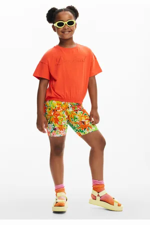 Desigual Bedrukte korte leggings