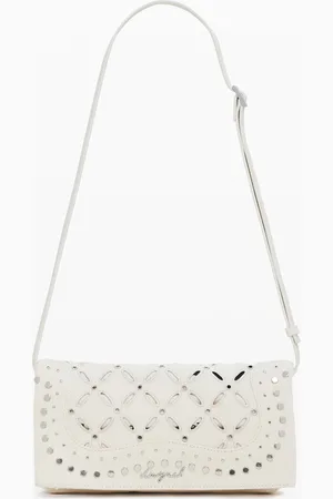 Desigual Middelgrote tas met geperforeerde flap