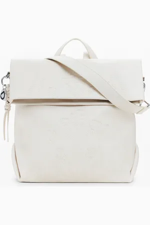Desigual Middelgrote rugzak met chromen flap