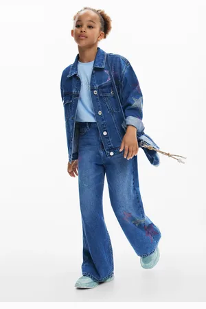 Desigual Spijkerjack met strass