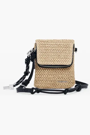 Desigual Rieten telefoontasje portemonnee