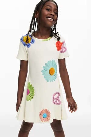 Desigual Kort bedrukte jurk