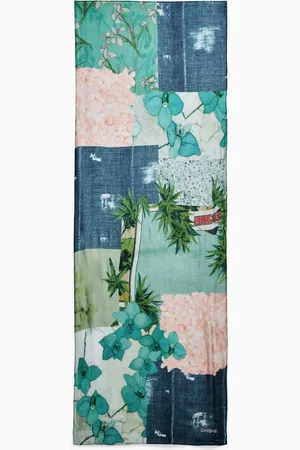 Desigual Patchwork sjaal