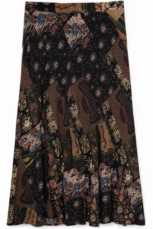 Desigual Gebloemde midirok