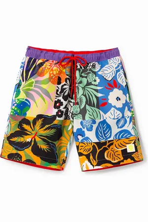 Desigual Zwembroek met bloemenpatch